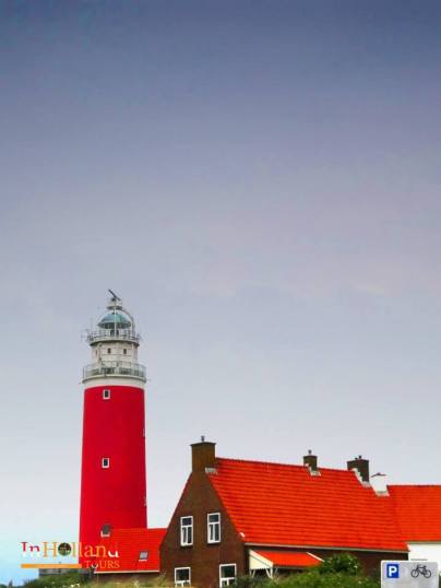 Rumah lighthouse di pulau texel