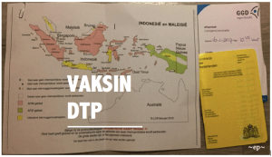 Buku kuning GGD Belanda sertifikat vaksinasi internasional untuk perjalanan ke India dan Nepal