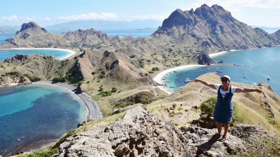 Padar island Flores, Indonesia