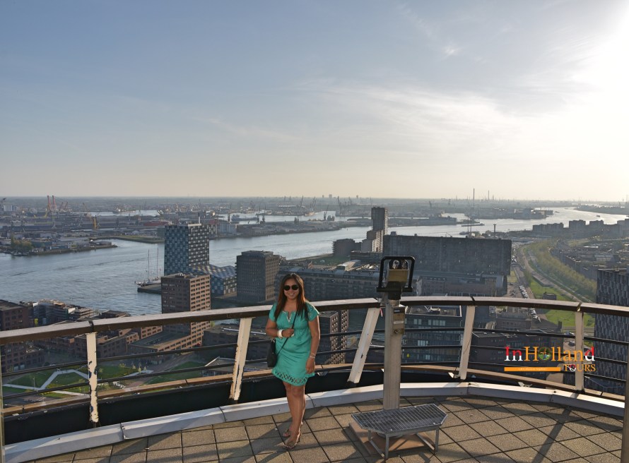 Pemandangan Euromast Rotterdam - IndoHolland Tours