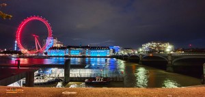 London Eye by night