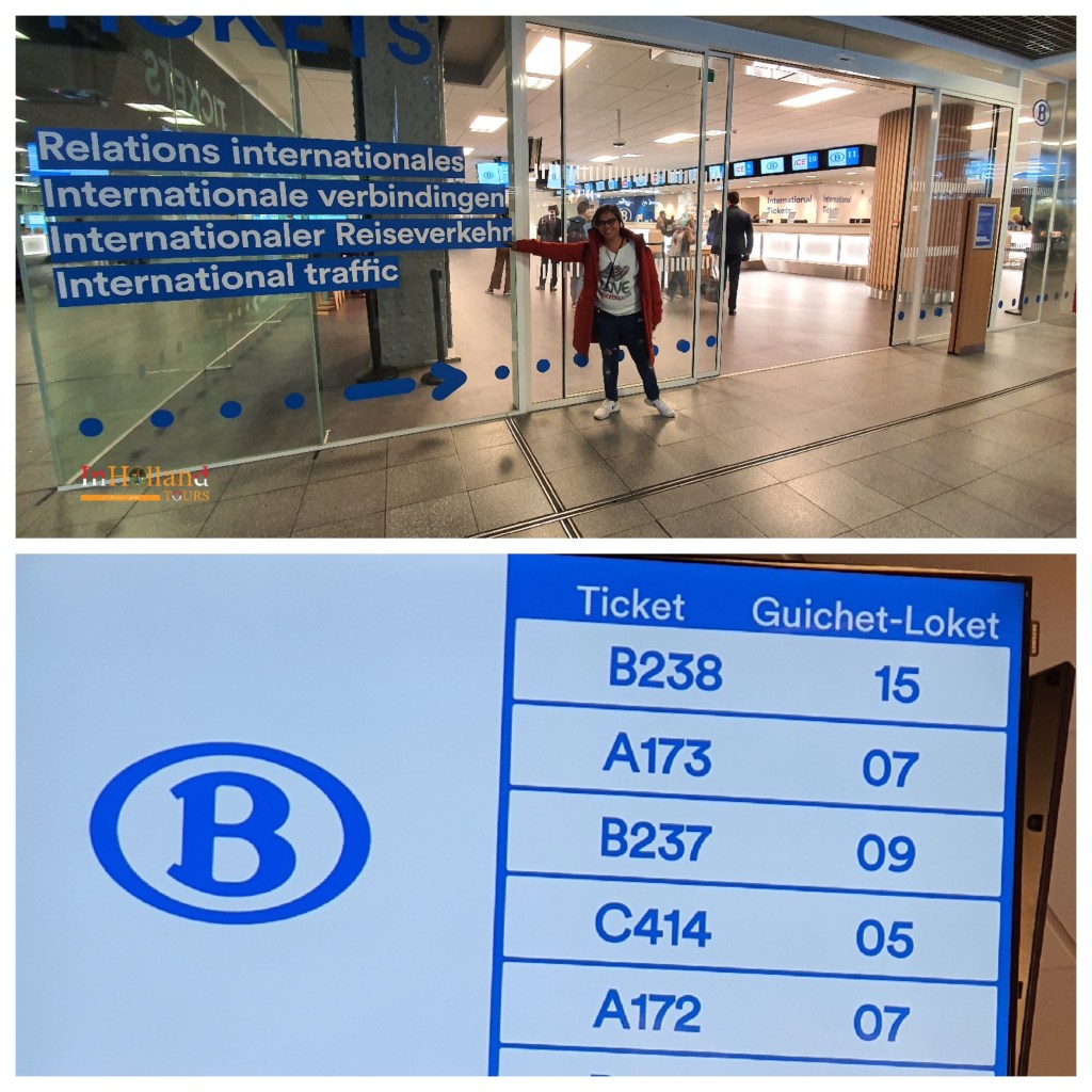 Stasiun kereta Belgia