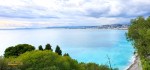 Pemandangan laut di kota Nice