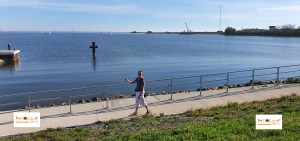Danau Ijsselmeer, di Friesland, Belanda