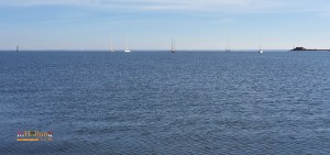Danau Ijsselmeer di Friesland, Belanda