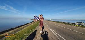 Afsluitdijk Friesland, The Netherlands
