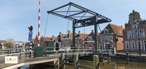 Makkum village Friesland, the Netherlands