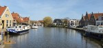 Makkum village Friesland,Belanda