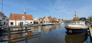 Makkum village, Friesland, the Netherlands