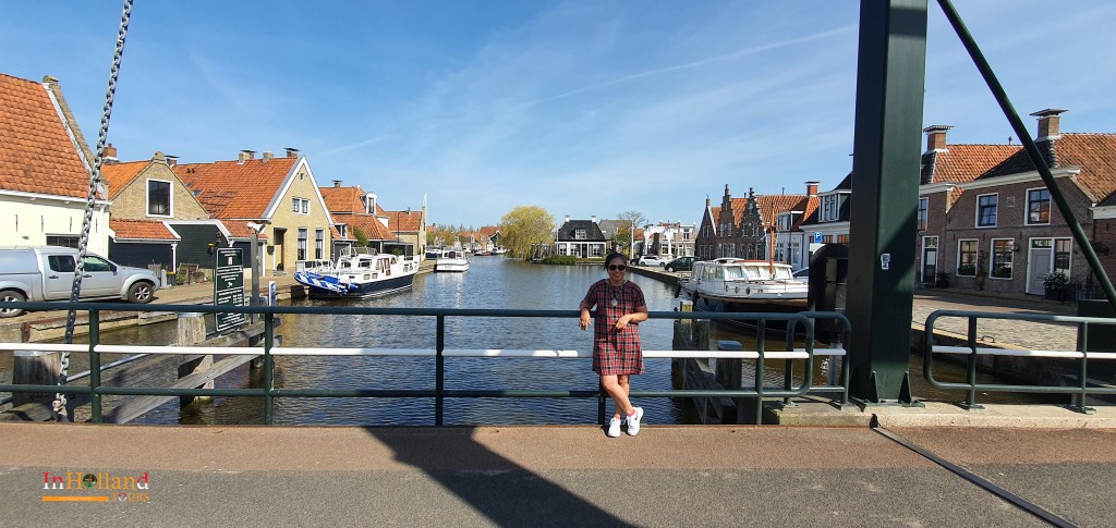 Makkum village Friesland, The Netherlands