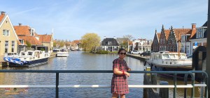 Makkum village, Friesland The Netherlands