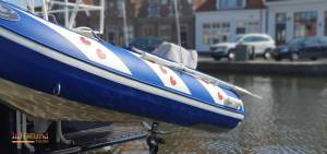 Makkum village Friesland, The Netherlands