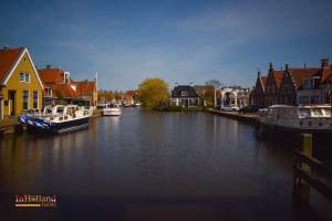 Makkum village Friesland, Belanda
