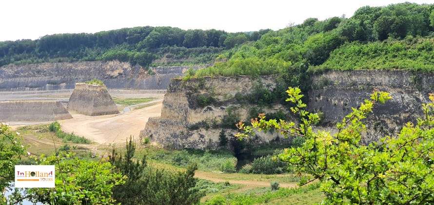 Panorama of ENCI Limburg Holland