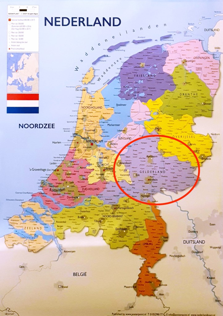 dimana letak belanda