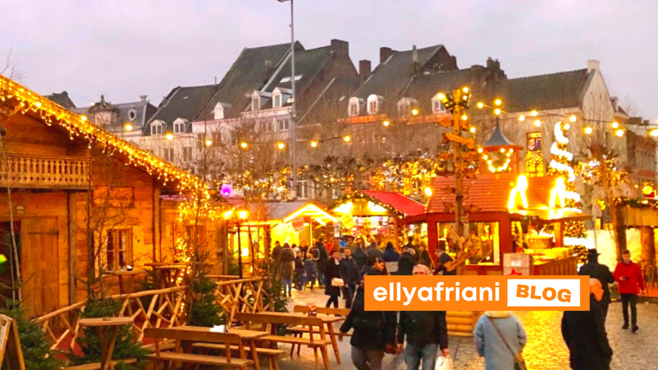 Maastricht: liburan musim dingin di Belanda