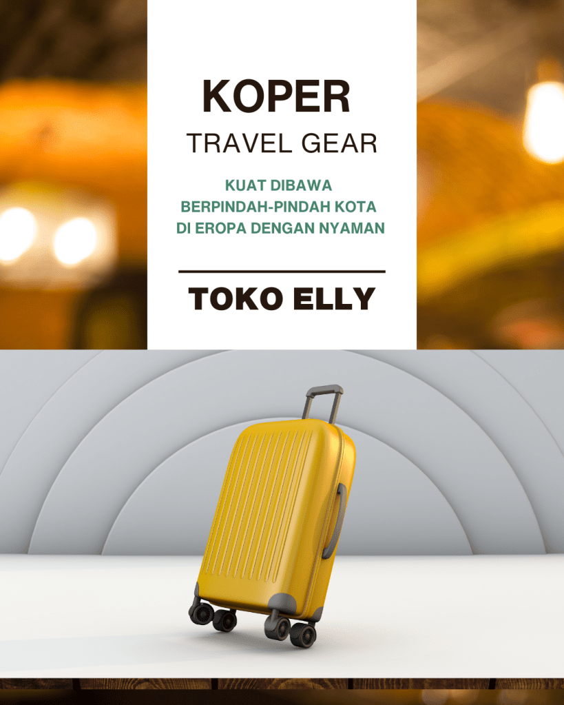 Koper Horizon rekomendasi travel gear tangguh untuk liburan ke Eropa