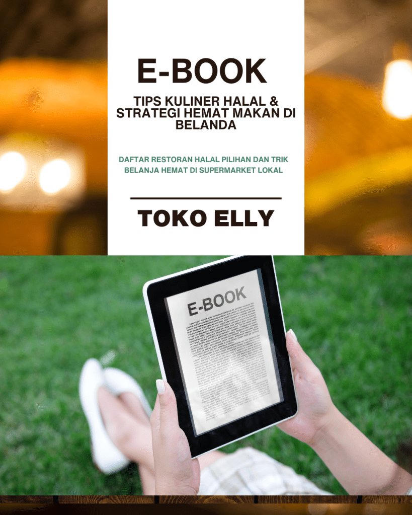 E-book panduan kuliner halal dan tips makan hemat di Belanda