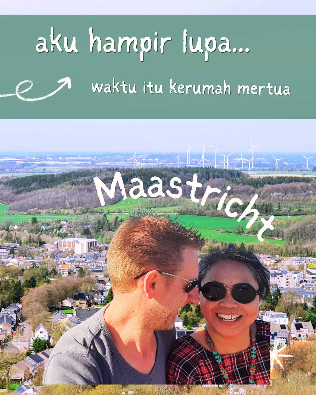 Elly Afriani mengunjungi rumah mertua di pedesaan Belanda, suasana hangat keluarga Indonesia-Belanda.